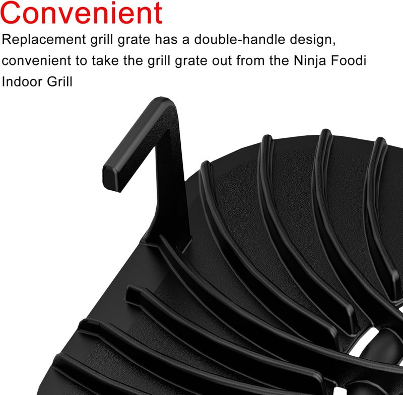Croask Replacement Grill Grate for Ninja Foodi FG551,Accessories for Ninja Foodi Smart XL 6-in-1 Indoor Grill,Non-stick Griddle Pan Replacement Parts - Image 4
